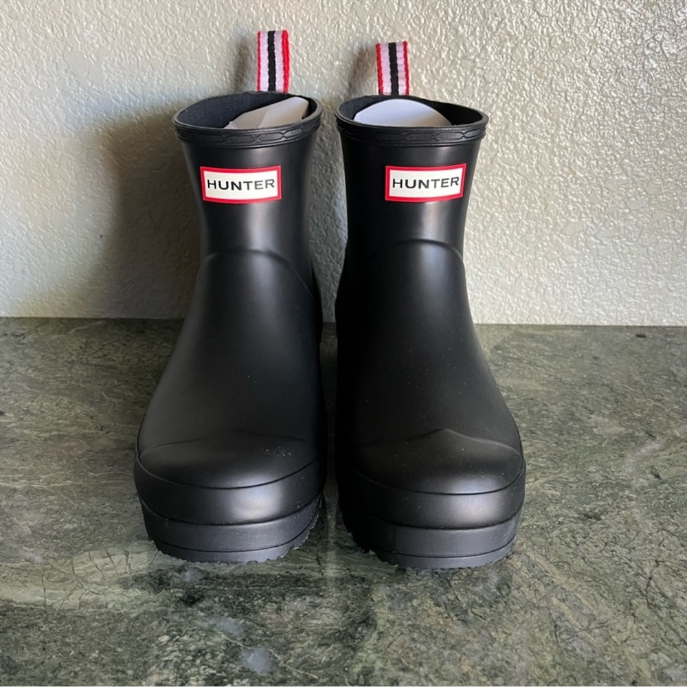 HUNTER Black Original Play Short Rain boots! New, original box not included.